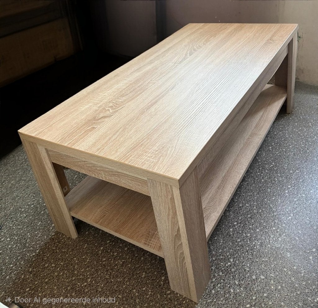 Salontafel hout, Maison & Meubles, 100 à 150 cm, Comme neuf, Enlèvement, 50 à 100 cm