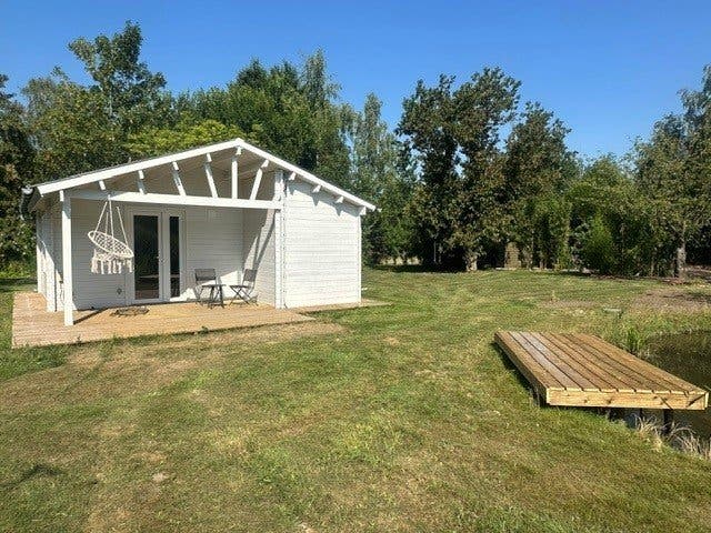 maison de vacances + étang de baignade/pêche (avec permis)