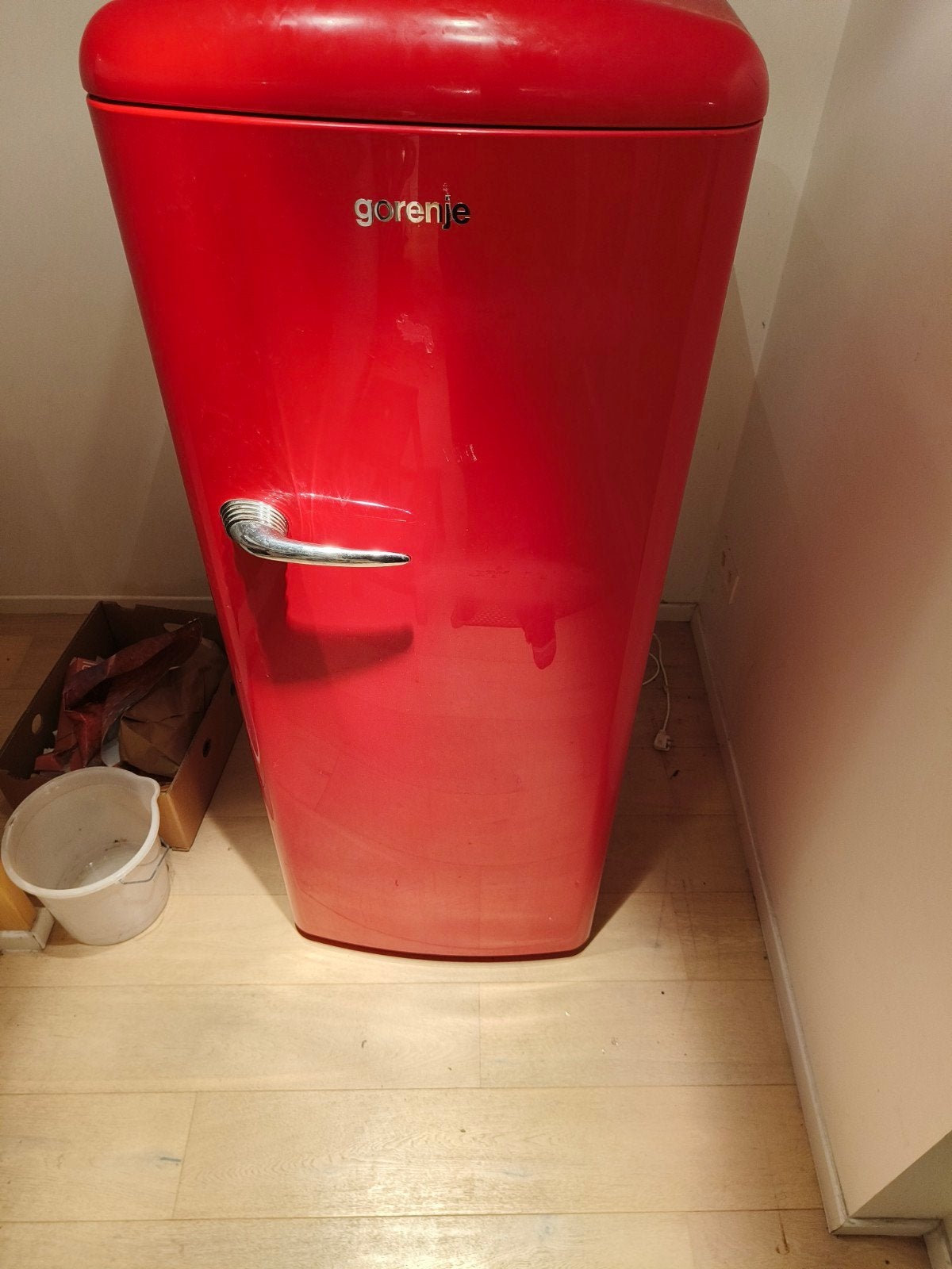 Retro koelkast Gorenje, Electroménager, Enlèvement, Utilisé, Avec compartiment congélateur