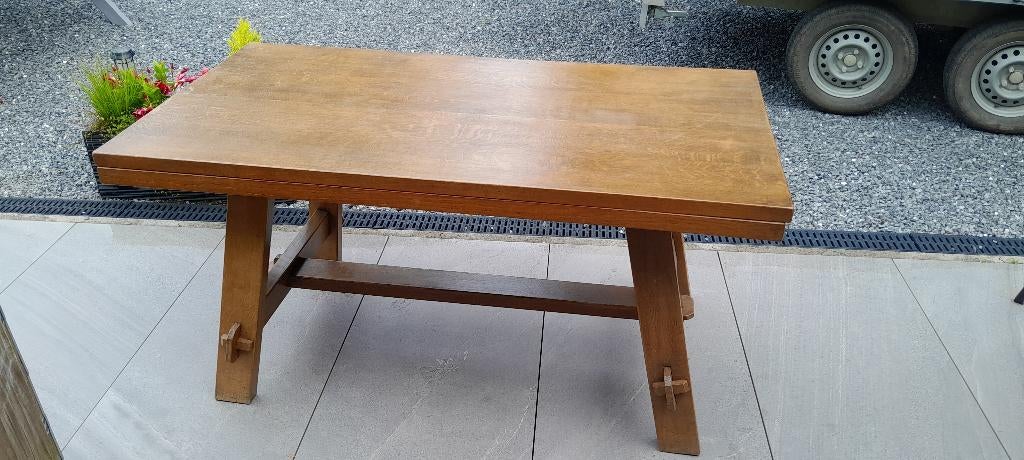 TAFEL, Huis en Inrichting, Ophalen, Gebruikt, 100 tot 150 cm, Eikenhout