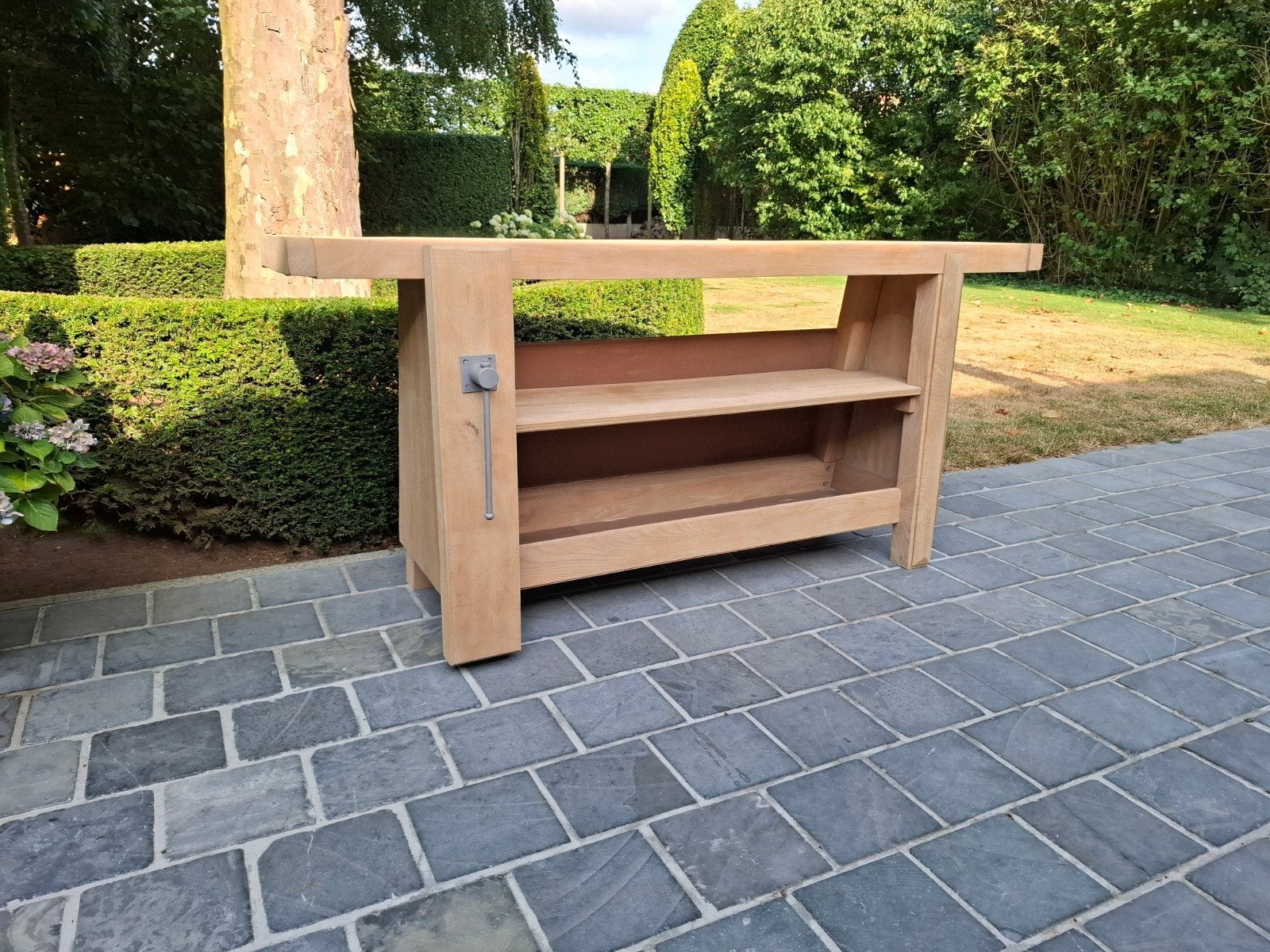 Geluchtgomde werkbank/sidetable, Ophalen of Verzenden