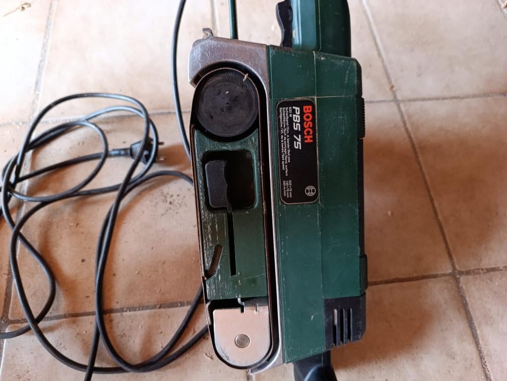 bandschuurmachine bosch, Ophalen, Gebruikt, 600 tot 1200 watt, Bandschuurmachine