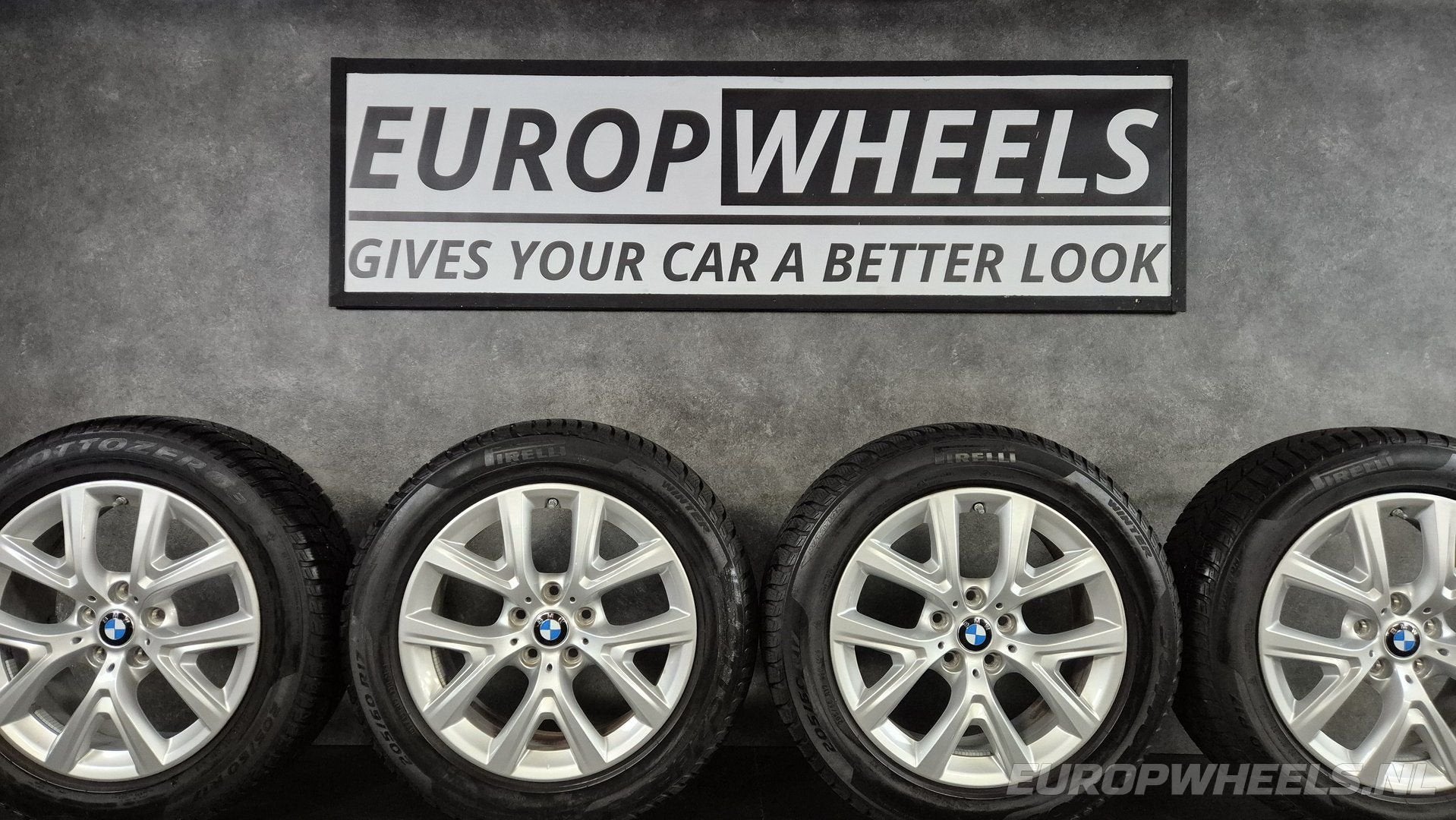 17 inch BMW velgen winterbanden X1 F48 X2 F39 Styling 574, Gebruikt, -, -, Banden en Velgen