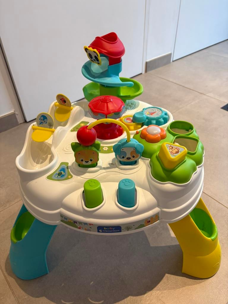 Speeltafel baby clementoni, Kinderen en Baby's, Ophalen, Zo goed als nieuw