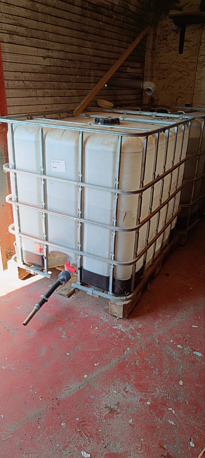 Opslag vatten, ibc container, Ophalen, Kunststof, Met kraantje, 150 liter of meer