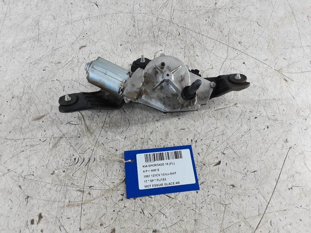 MOTEUR ESSUIE-GLACE ARRIÈRE Kia Sportage (QL) (98700D9000), Kia, Mevr. I. Hauben, Utilisé, Rue de l'Espoir 34 34
4030  GRIVEGNÉE, BE