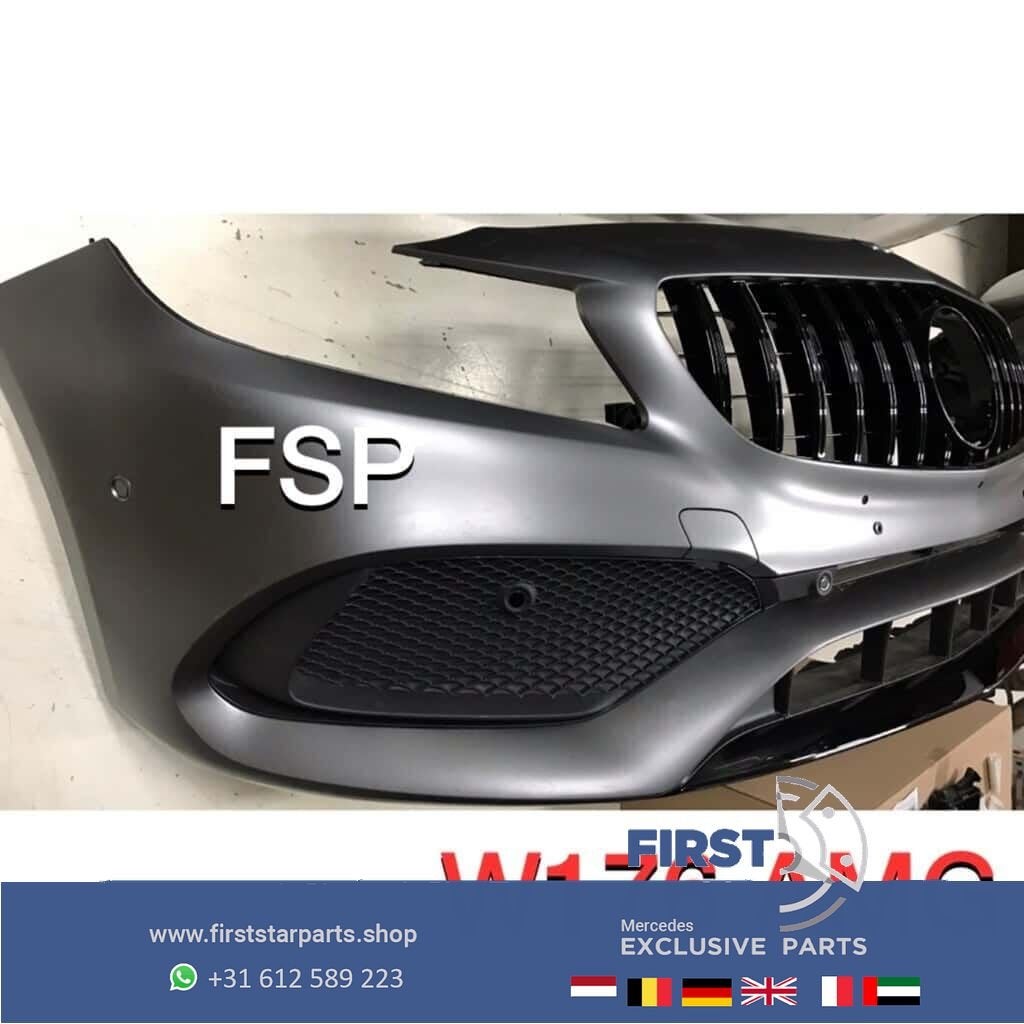 W176 Facelift AMG Voorbumper + Panamericana Gril COMPLEET Me, -, -, Avant, -