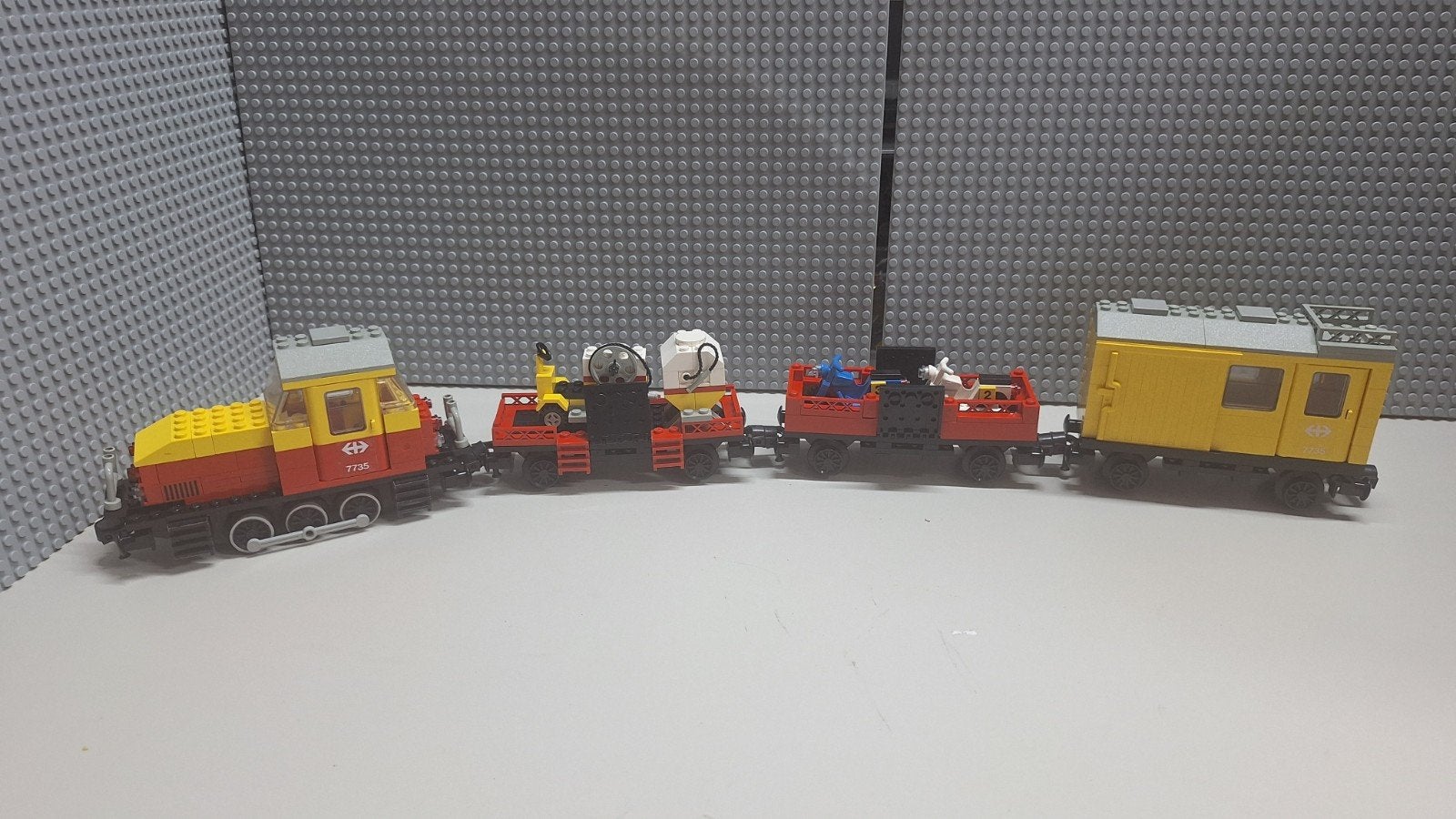 12 volt lego trein 7735, Ophalen of Verzenden, Lego