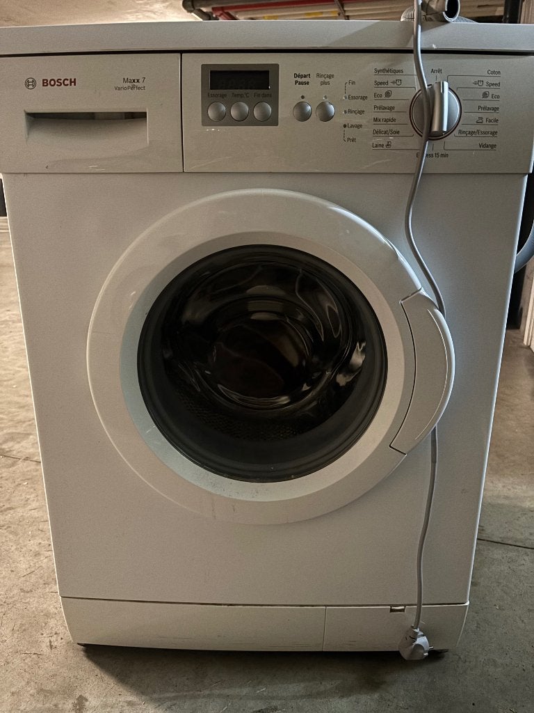 Machine à laver, Electroménager, Lave-linge, 6 à 8 kg, Enlèvement, Utilisé, Chargeur frontal