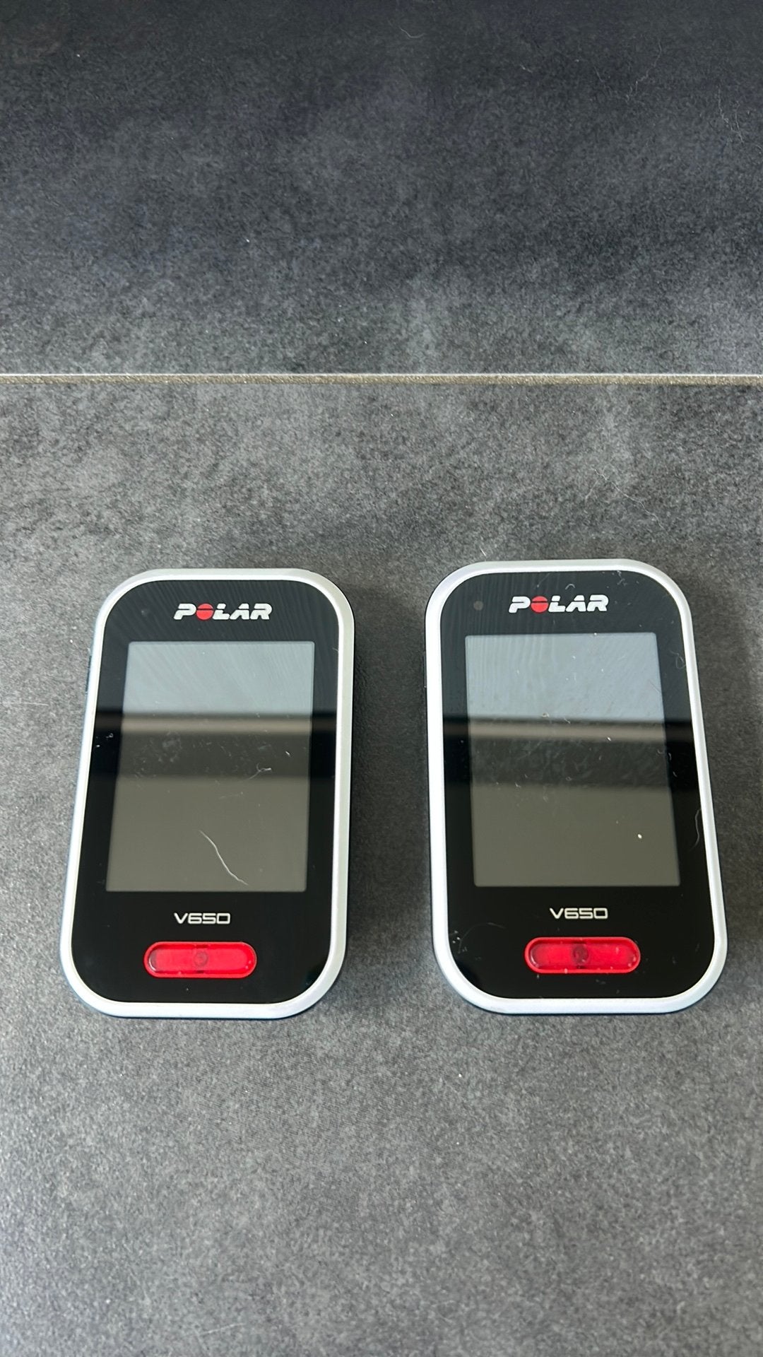Polar V650 (x 2), Vélos & Vélomoteurs, Accessoires vélo | Compteurs de vélo, Comme neuf, Sans fil, GPS, Capteur de vitesse, Enlèvement