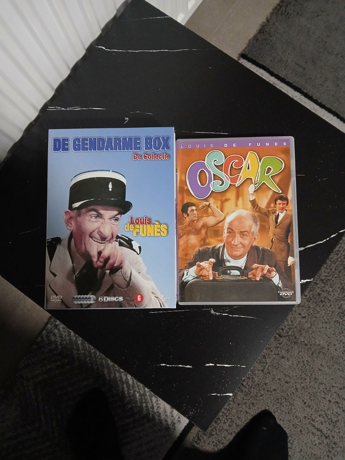 louis de funes box, Enlèvement