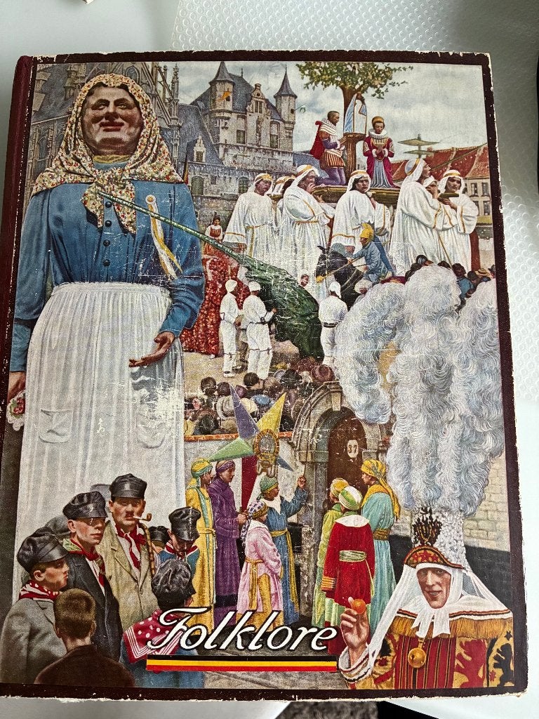 Belgische folklore, uitgegeven door Côte-d’or., Antiek en Kunst, Ophalen