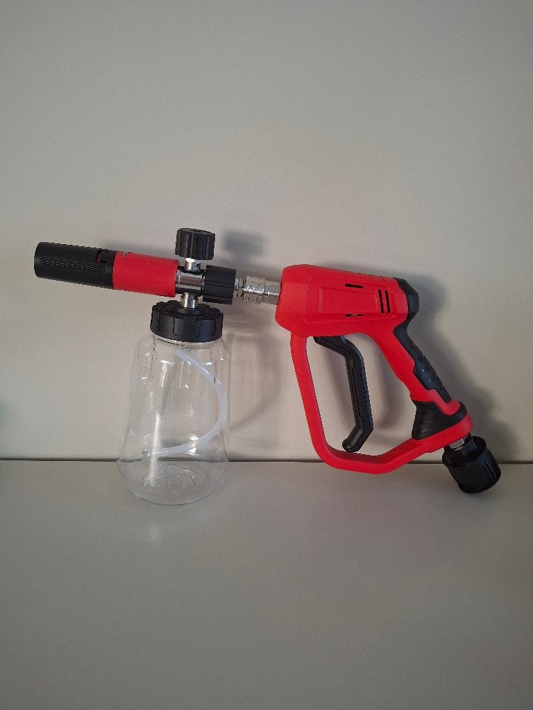 Hogedruk/detailingun, foam cannon Kärcher/Nislfisk + adapter, Ophalen of Verzenden, Nieuw