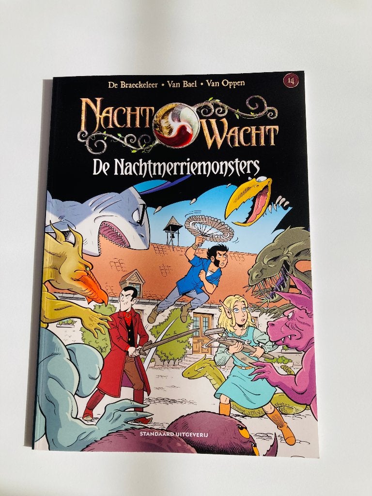 Strips "Nachtwacht", Boeken, Stripverhalen, Meerdere stripboeken, Ophalen of Verzenden, Zo goed als nieuw, Studio 100