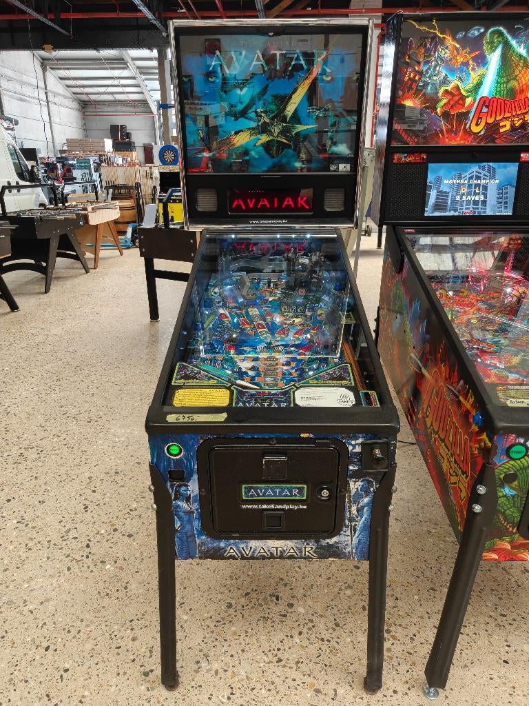 flipper Avatar, Collections, Machines | Flipper (jeu), Utilisé, Stern, Enlèvement