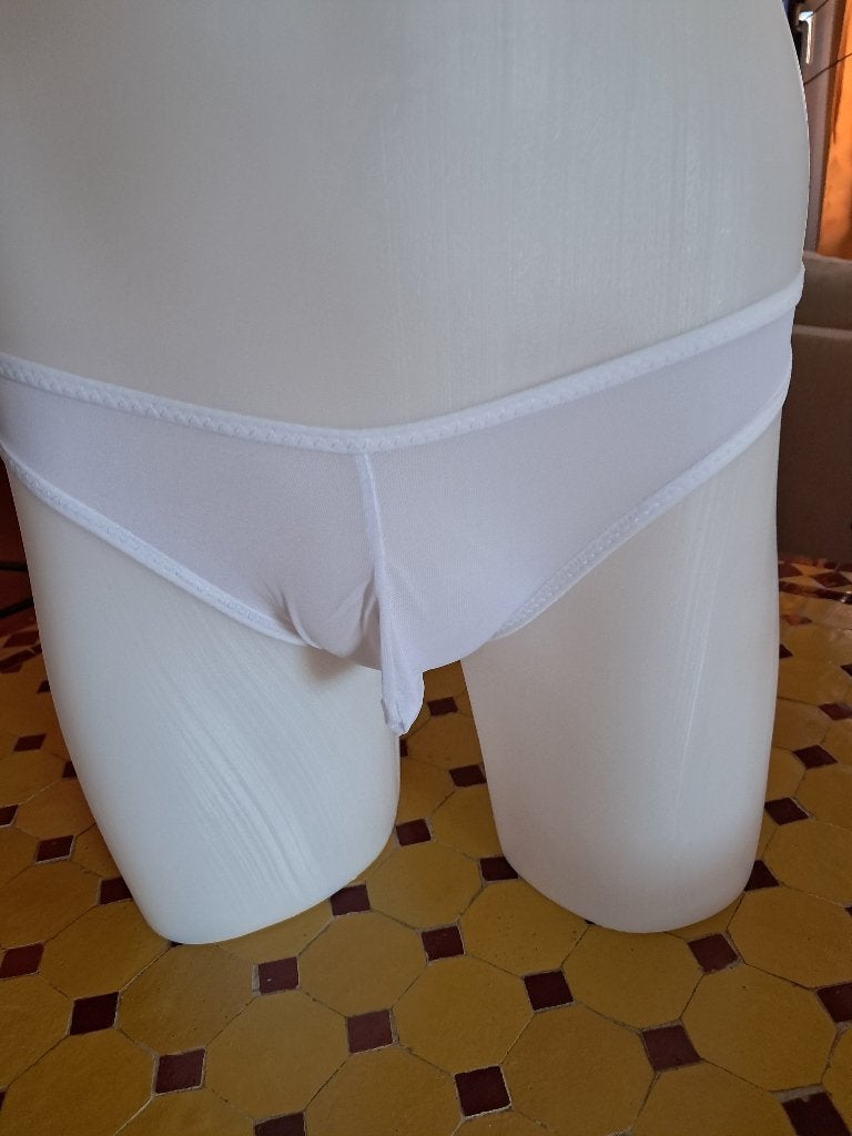 Superbe Jockstrap Blanc pour Homme Sexy Taille  Unique, Enlèvement, Blanc