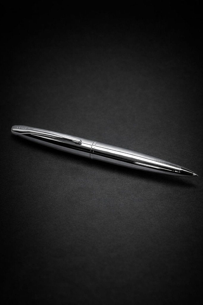 Stylo bille Cross ATX Pure Chrome., Enlèvement, Utilisé, Stylo, Cross