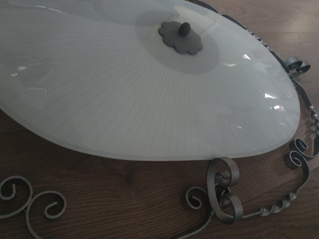 PLAFONDLAMP VINTAGE, Antiek en Kunst, Ophalen of Verzenden