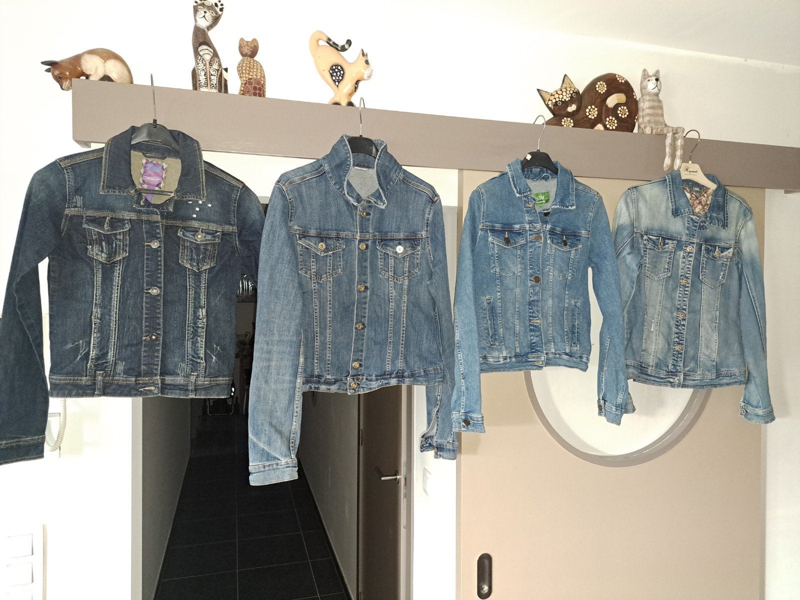 Jeans jasje  mt 164, XS  S, 38, Ophalen of Verzenden, Jasje