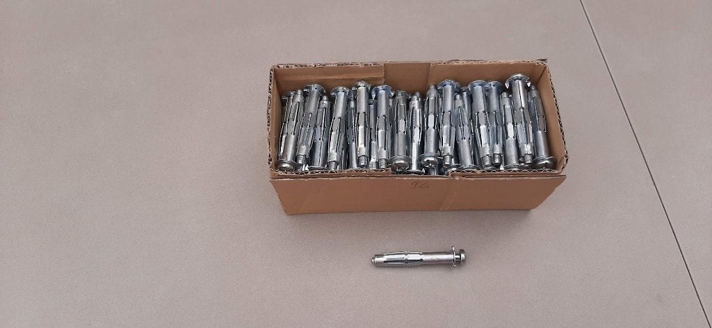 Ankerpluggen ankerbouten keibouten keiankers 96p, Doe-het-zelf en Bouw, Ophalen of Verzenden, Nieuw