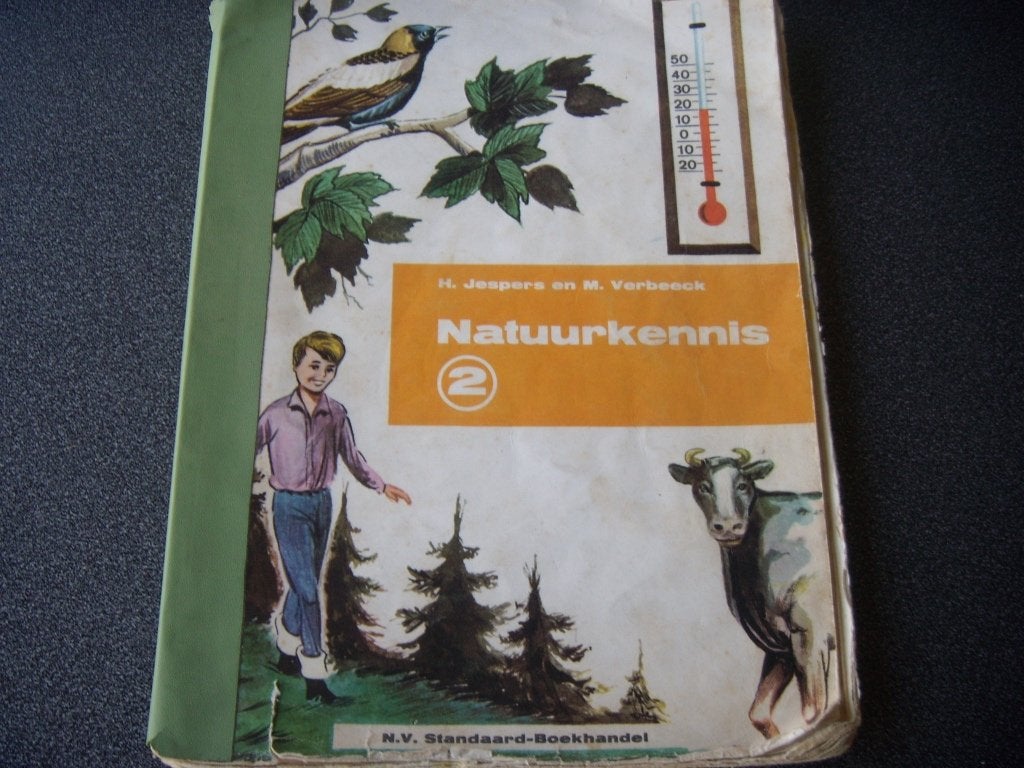 Vintage schoolboek Natuurkennis 2, Boeken, Ophalen of Verzenden, Gelezen