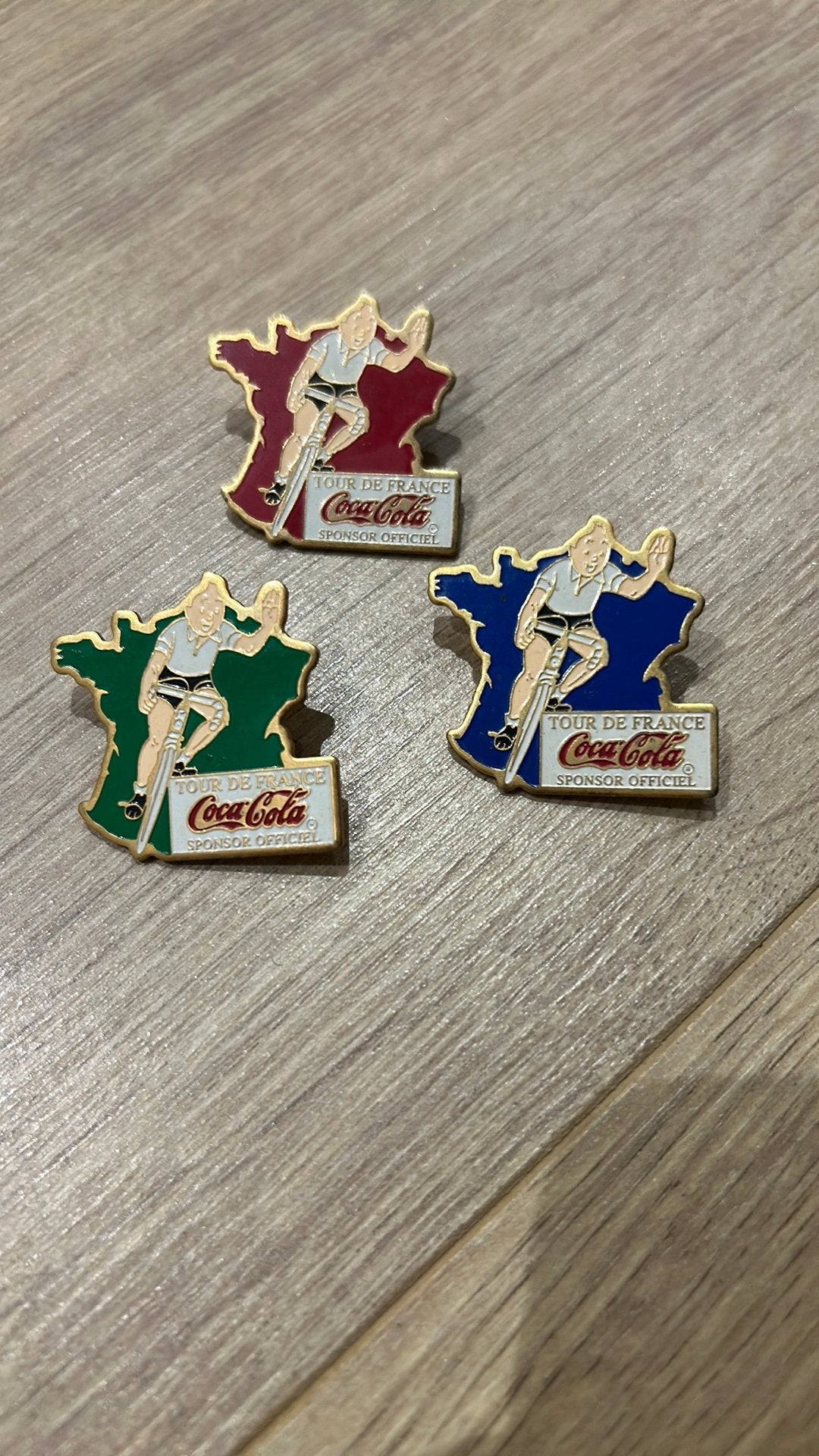 3 pins Coca-Cola Hergé Tintin, Collections, Enlèvement ou Envoi, Tintin, Neuf