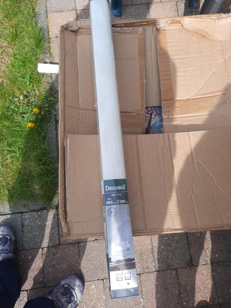 Zonnescherm Decosol, Enlèvement