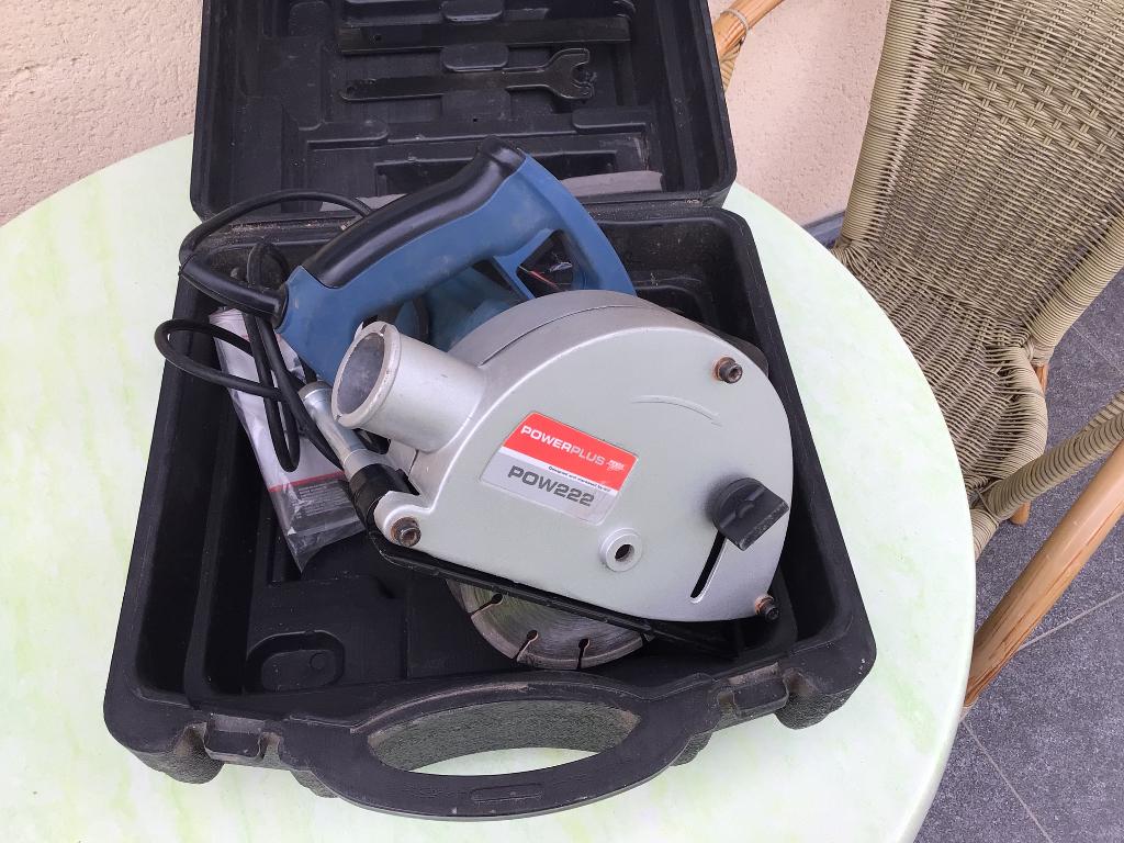 Muurfrees powerplus 1700W  4000 T, Ophalen, Gebruikt, 1000 watt of meer, Overige typen