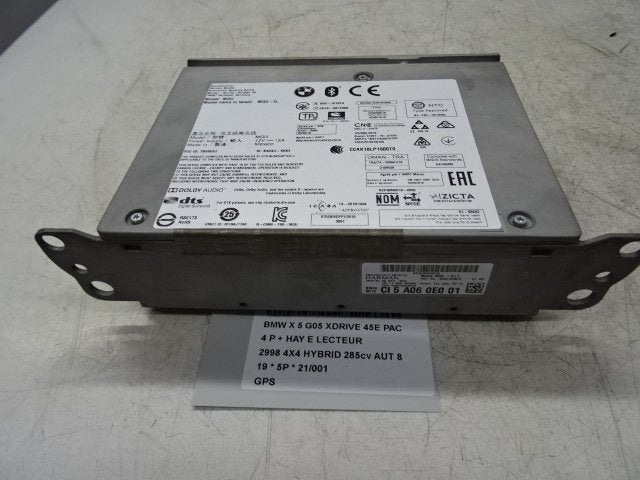 NAVIGATIE SYSTEEM BMW X5 (G05) (6512CIA060E001), Gebruikt, Mevr. I. Hauben, BMW, Rue de l'Espoir 34 34
4030  GRIVEGNÉE, BE