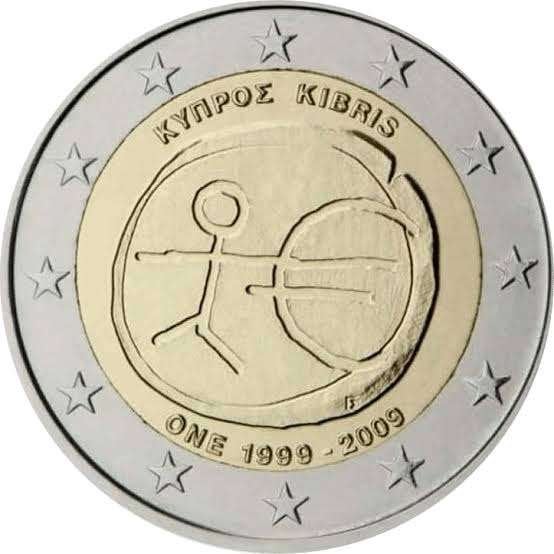 2 euro herdenkingsmunten Cyprus, Ophalen of Verzenden, Cyprus, 2 euro