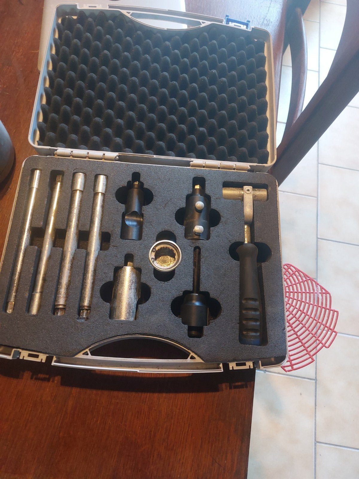 materiaal om kraken te plaatsen, Doe-het-zelf en Bouw, Gereedschap | Handgereedschap, Ophalen, Zo goed als nieuw