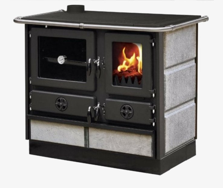 Interstoves Magnum houtfornuis – 9,5 kW, Ophalen, Gebruikt, Houtkachel, Vrijstaand