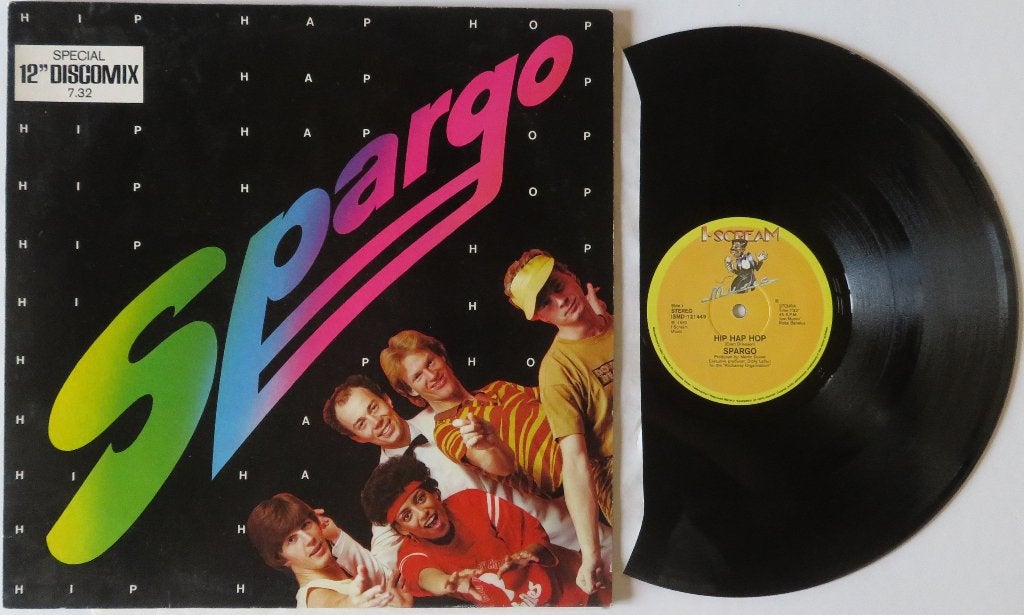 Spargo - Hip hap hop. Maxi, Cd's en Dvd's, Vinyl | Dance en House, Gebruikt, Disco, EP, 12 inch