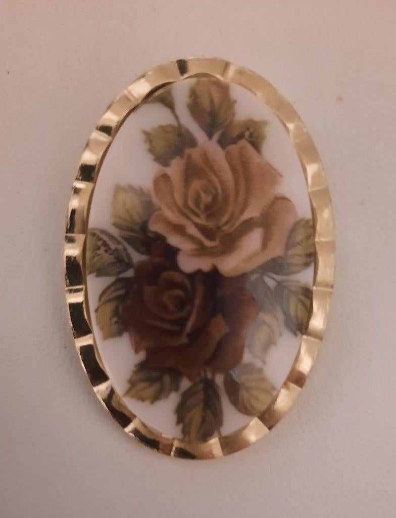 Sjaalclip, Bijoux, Sacs & Beauté, Broches, Autres couleurs, Comme neuf, 4 à 7 cm, Enlèvement