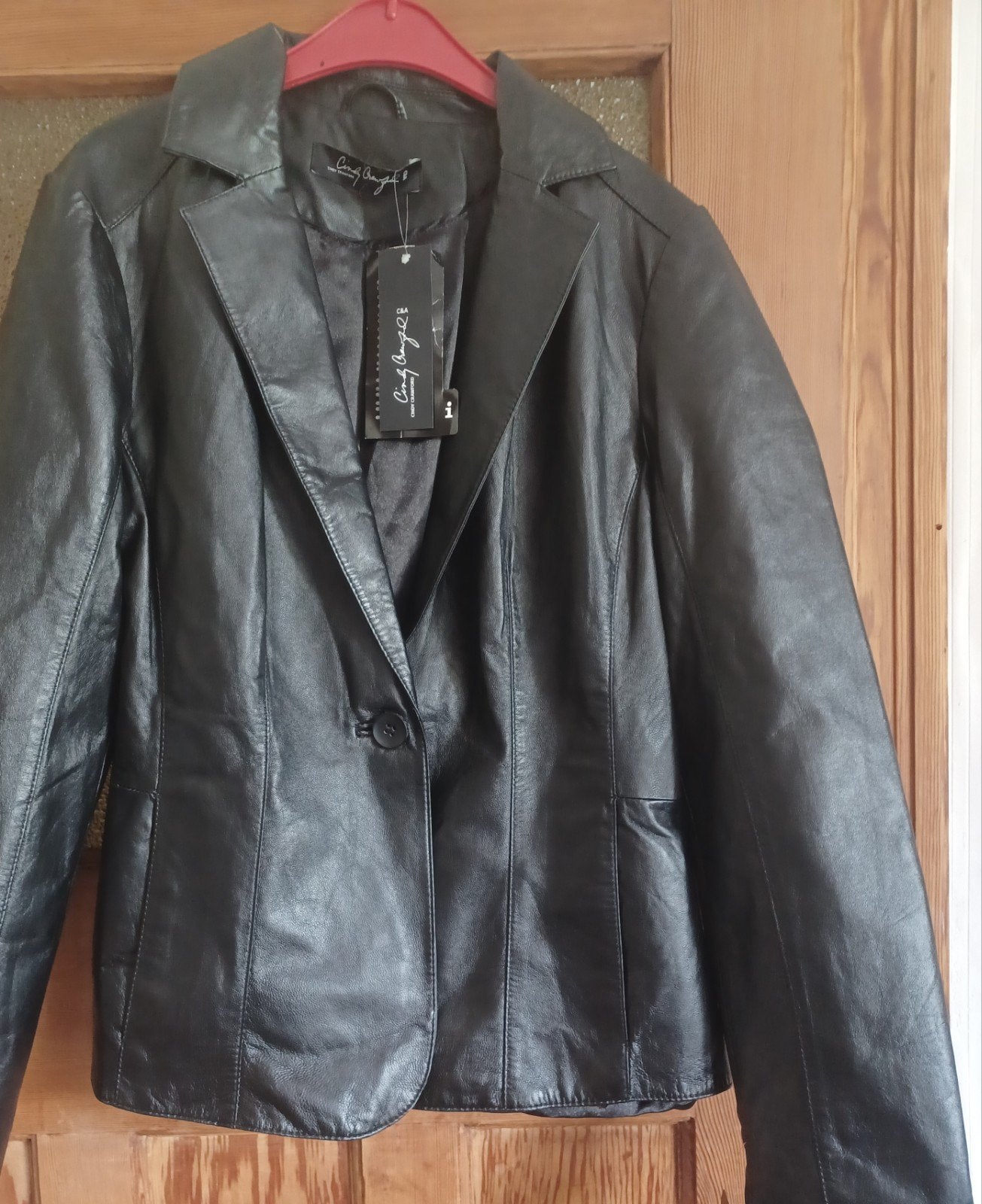 Petite veste en cuir léger, Kleding | Dames, Jassen | Zomer, Ophalen, Zwart