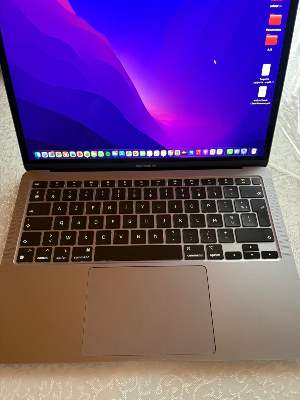 Macbook air m1, Ophalen, Zo goed als nieuw, 13 inch, MacBook