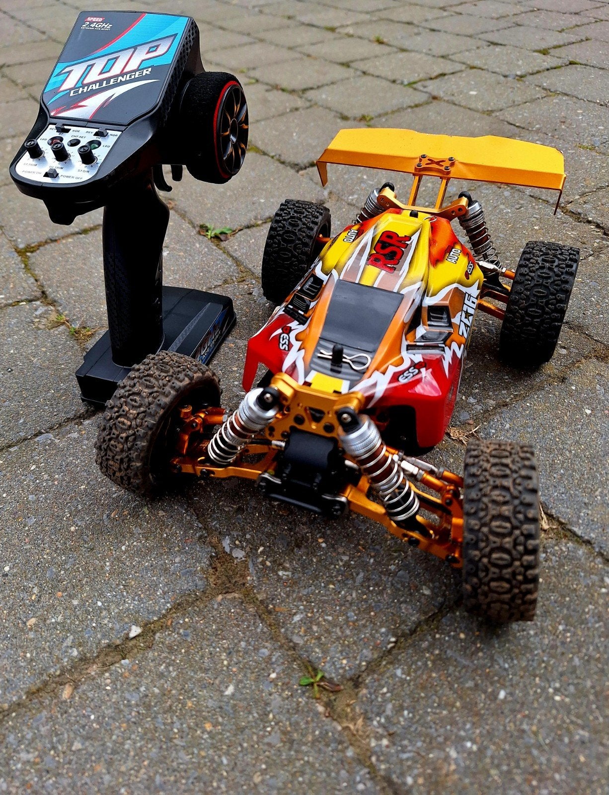 RC Buggy 1/14 WLtoys 144010, Ophalen
