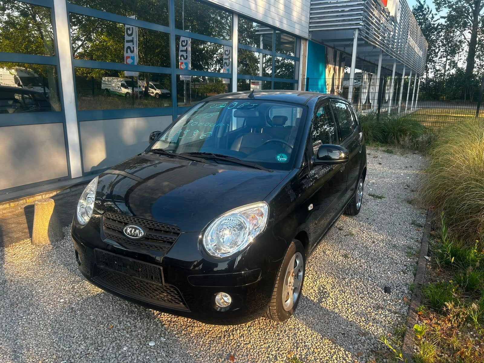 Chevrolet spark benzine met keuring verkoop, Auto's, Voorwielaandrijving, Stof, Zwart, 4 cilinders