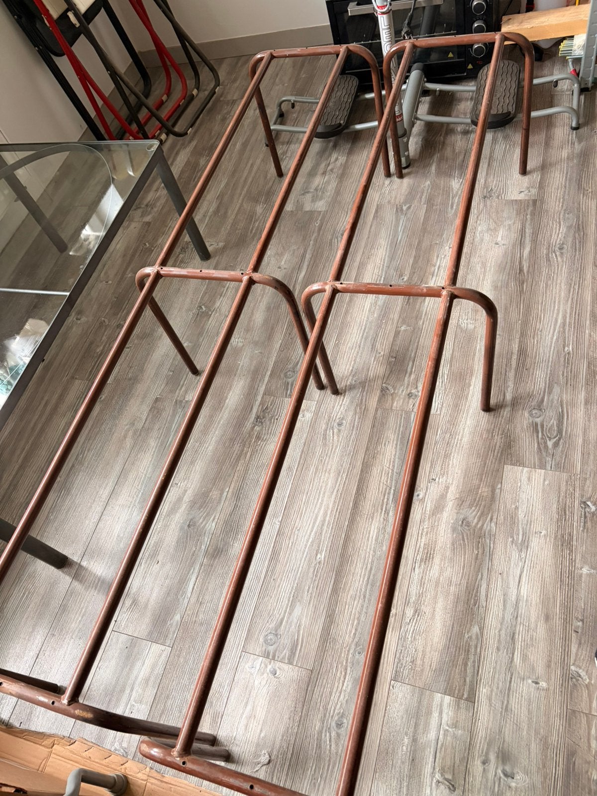 Structure de banc, Doe-het-zelf en Bouw, Metalen, Ophalen, Gebruikt