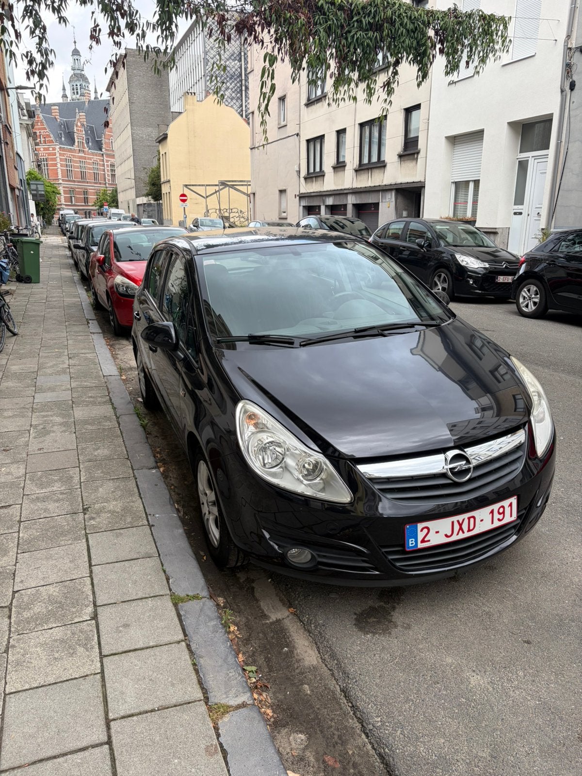 Opel corsa 1.2 benzine 92.000km met airco, Auto's, Zwart, Handgeschakeld, 5 deurs, Particulier