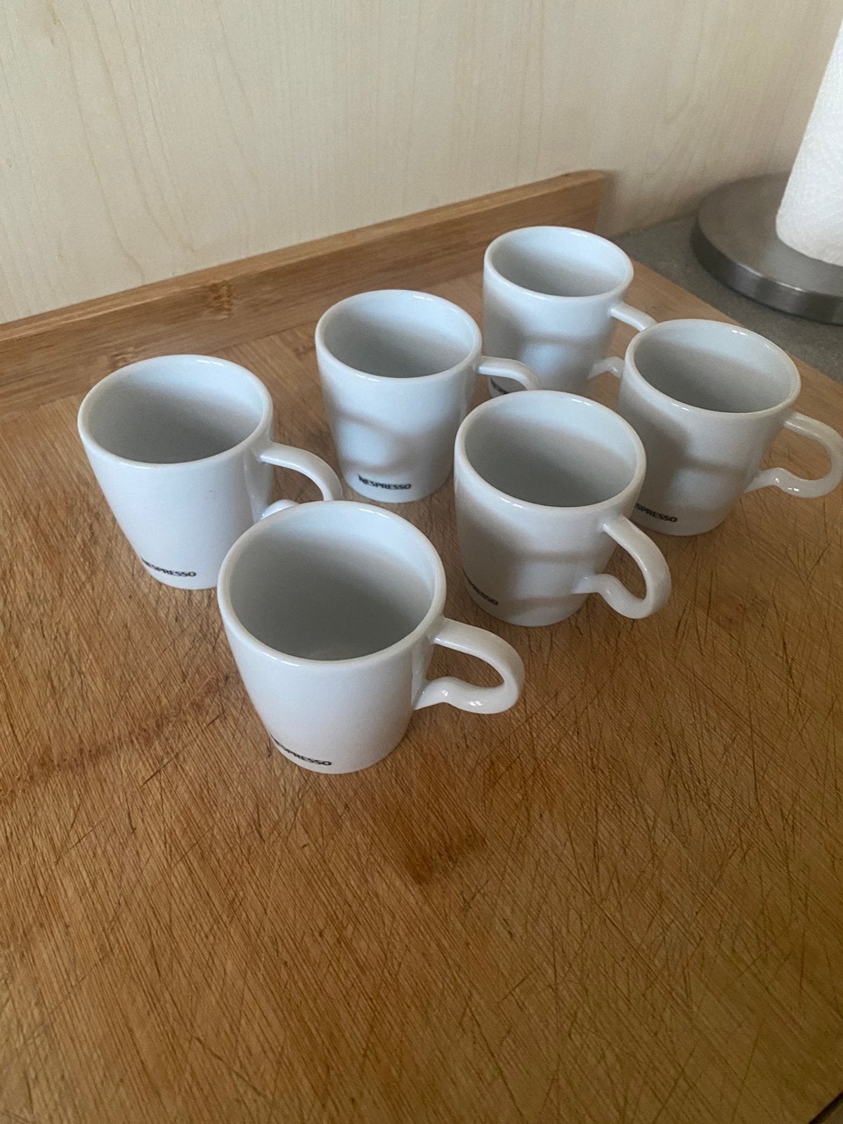 Lot de 6 petites tasses à café exspresso, Enlèvement ou Envoi