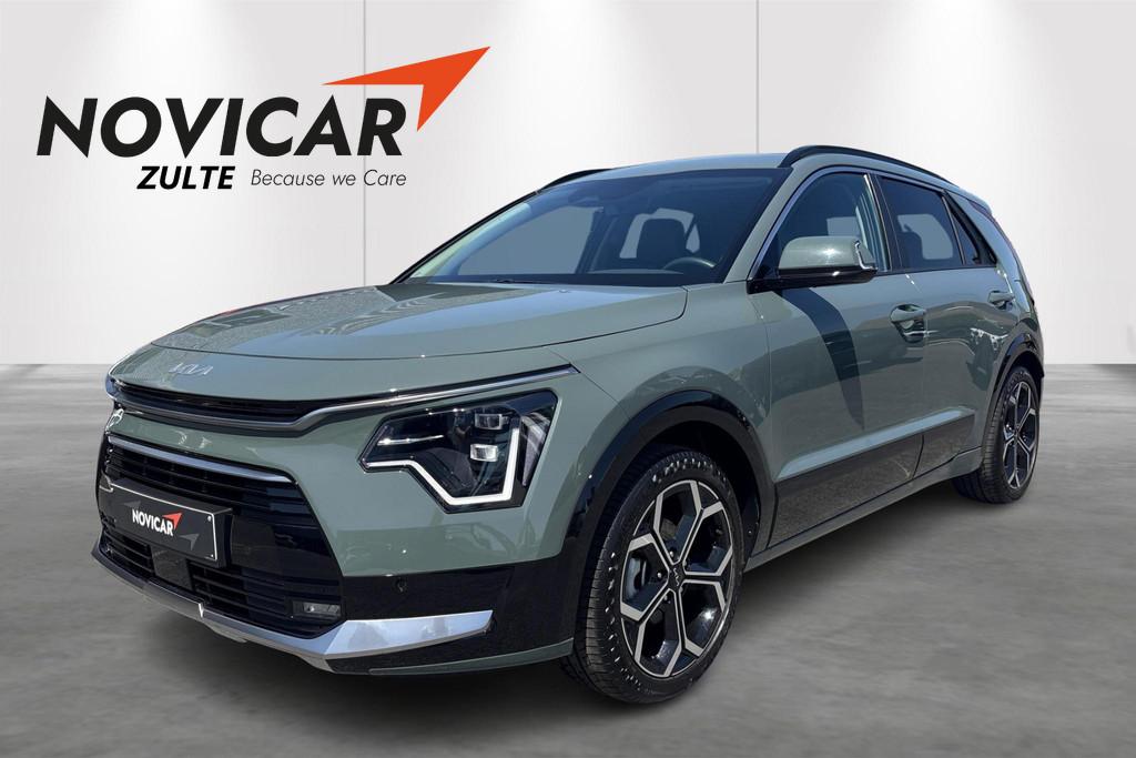 Kia Niro Pace 1.6i HEV - TREKHAAK + CAMERA + LEDER, Autos, Kia, Achat, Niro, Airbags, Air conditionné, Alarme, Climatisation automatique