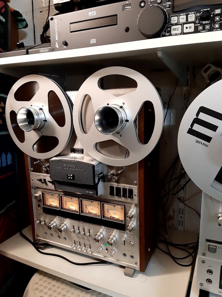 SONY TC788-4 recorder, Ophalen