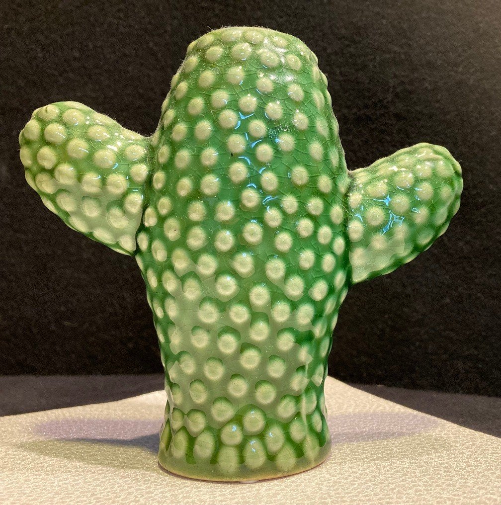 Petit vase à cactus SERAX, Pierre/céramique, Vase, Enlèvement ou Envoi, Vert
