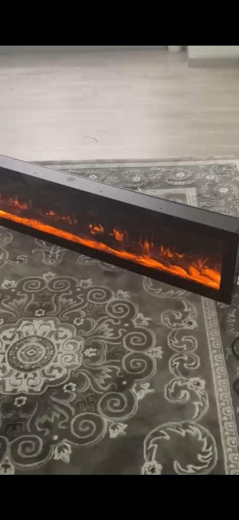 Splinternieuwe elektrische sfeerhaard – 152 cm inbouwmodel, Ophalen of Verzenden, Nieuw, Inbouwhaard, Elektrische haard