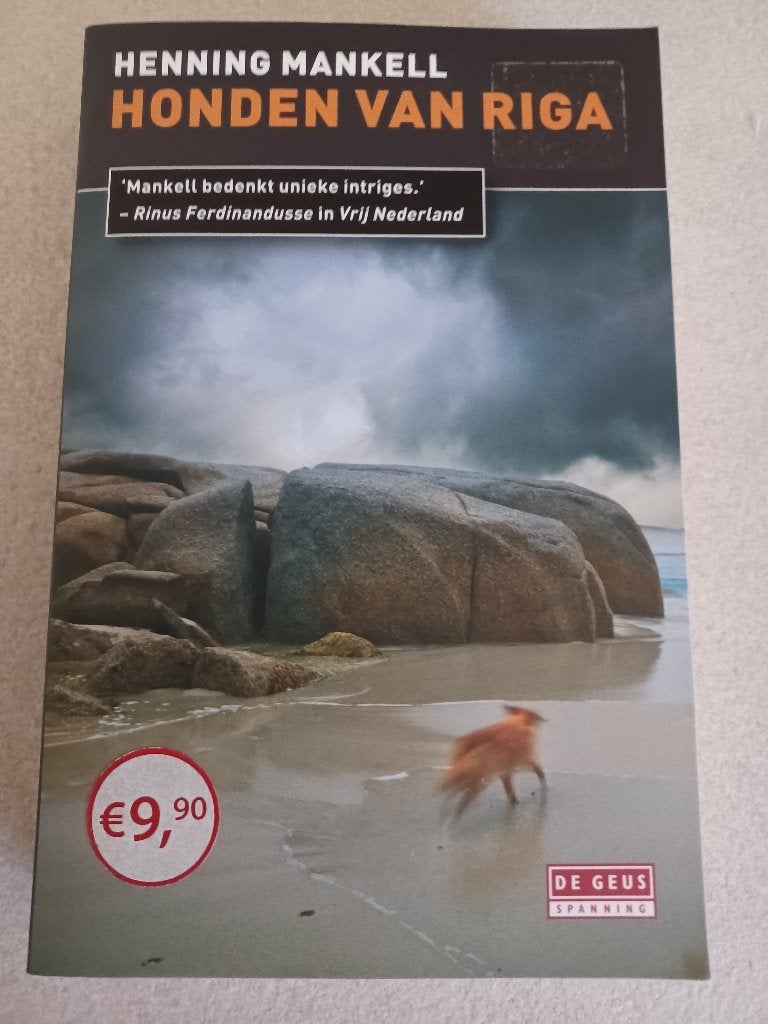 Honden van Riga, België, Nieuw, Henning Mankell, Ophalen of Verzenden