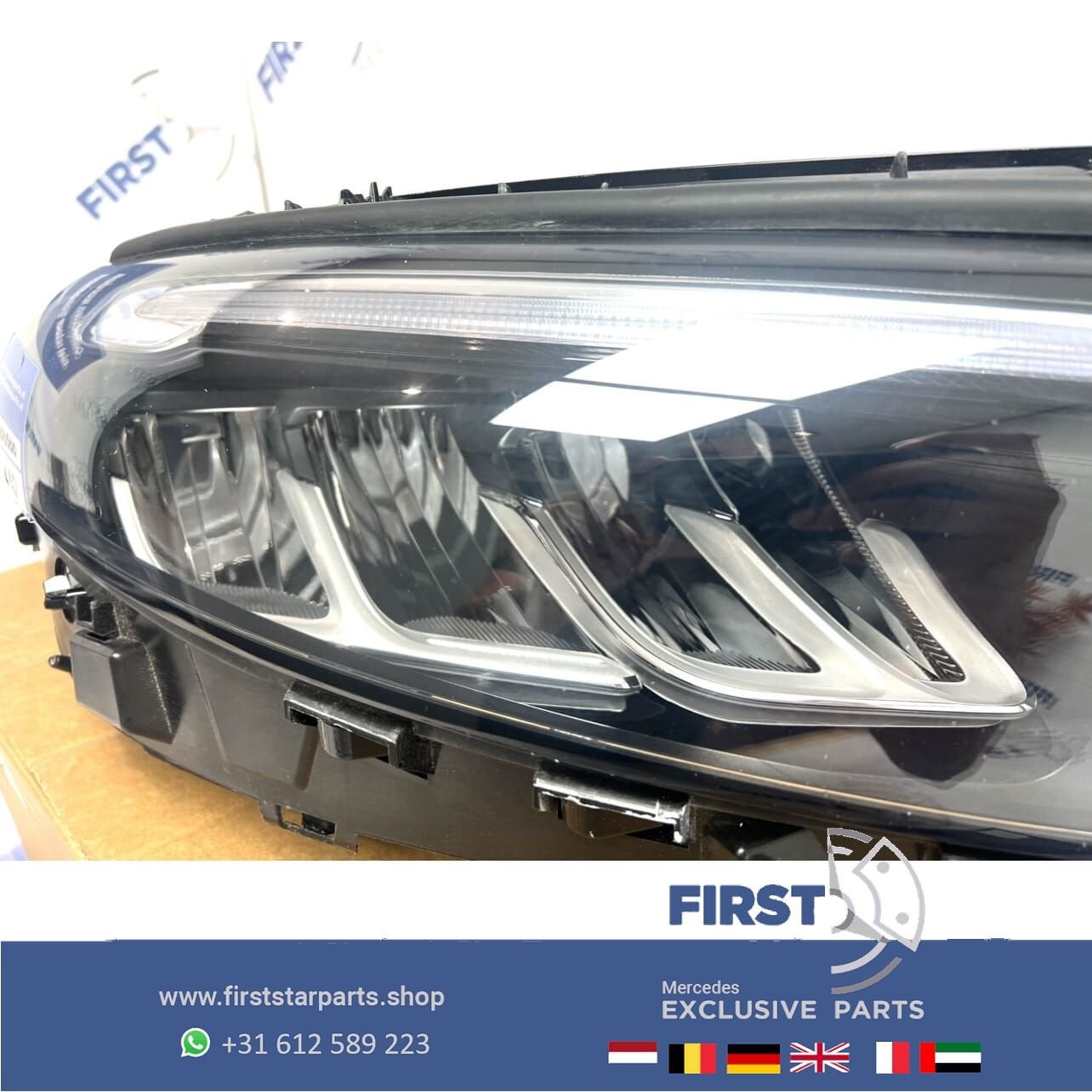 Mercedes A KLASSE 2023 koplamp FACELIFT HALF LED W177 V177 R, Gebruikt, -, Ophalen of Verzenden, -