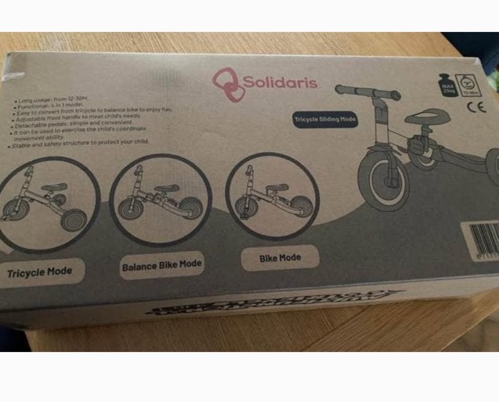 3 in 1 loopfiets, Enlèvement ou Envoi, Comme neuf