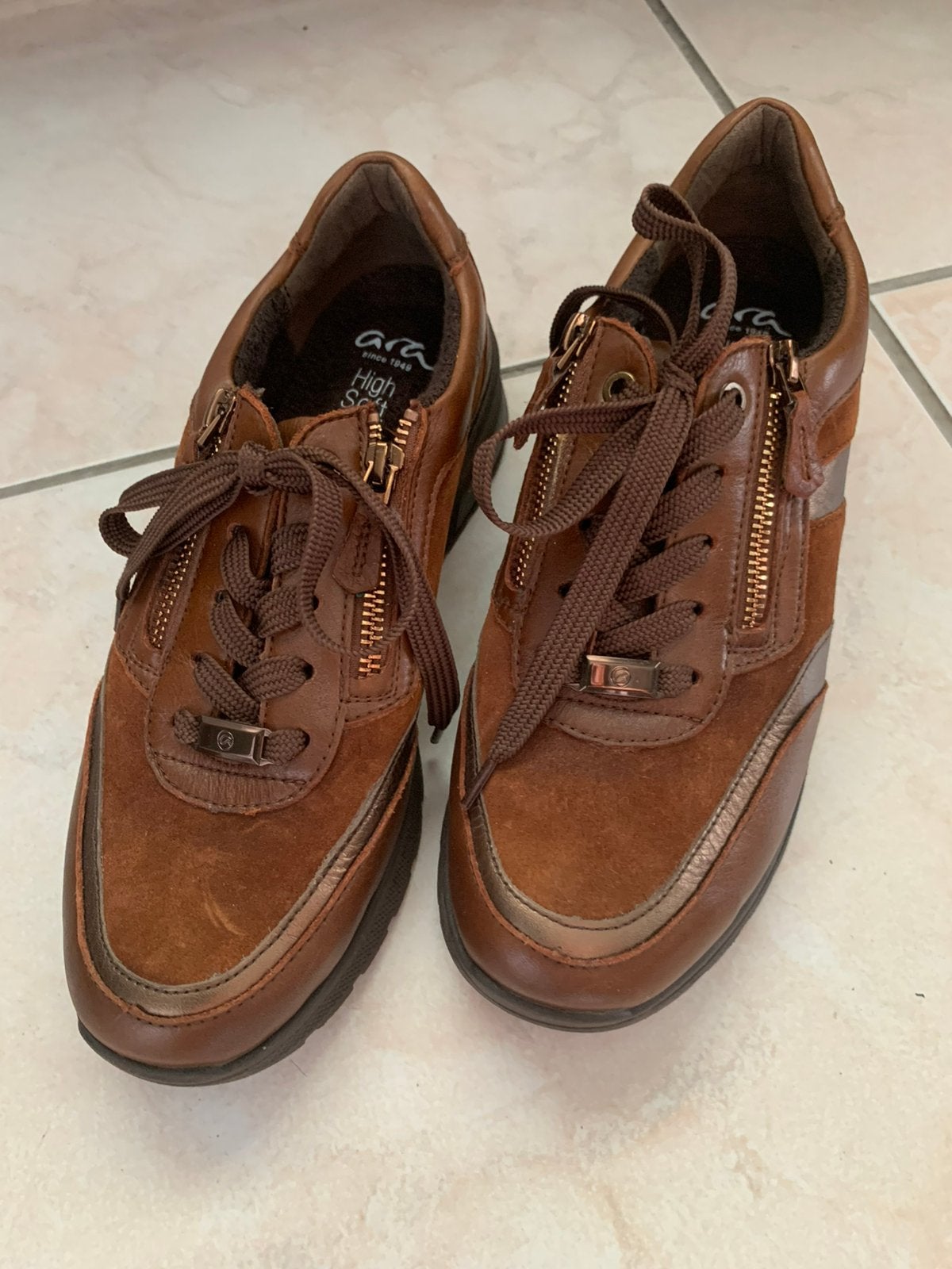 Stevige schoenen ARA 41 met ritssluiting nog in collectie, Kleding | Heren, Ophalen of Verzenden, Zo goed als nieuw