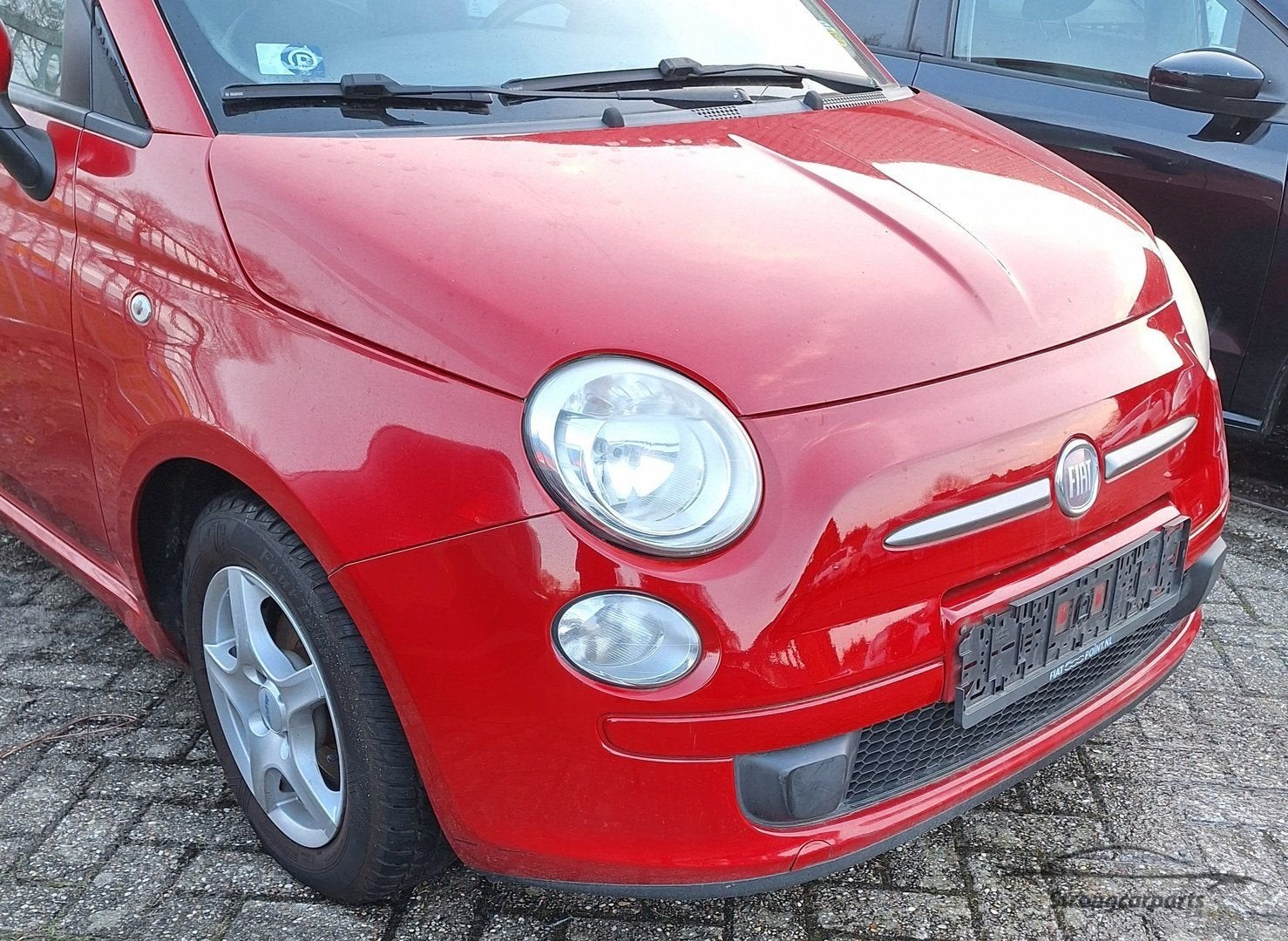 Voorkop Fiat 500 compleet Voorbumper koplamp L&R Motorkap, Ophalen, Gebruikt, -, -